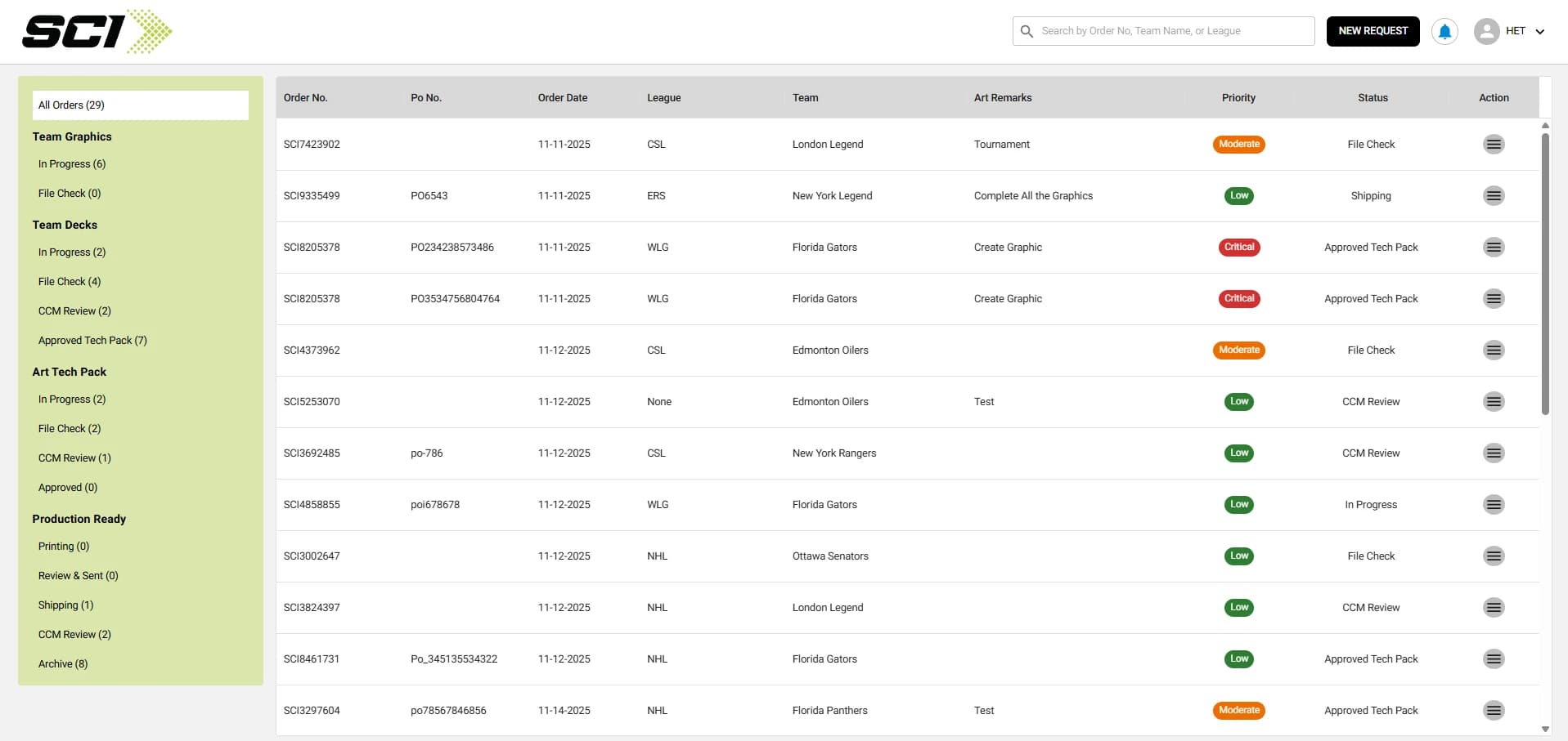 Quick import screen turning vendor spreadsheets into clean product data